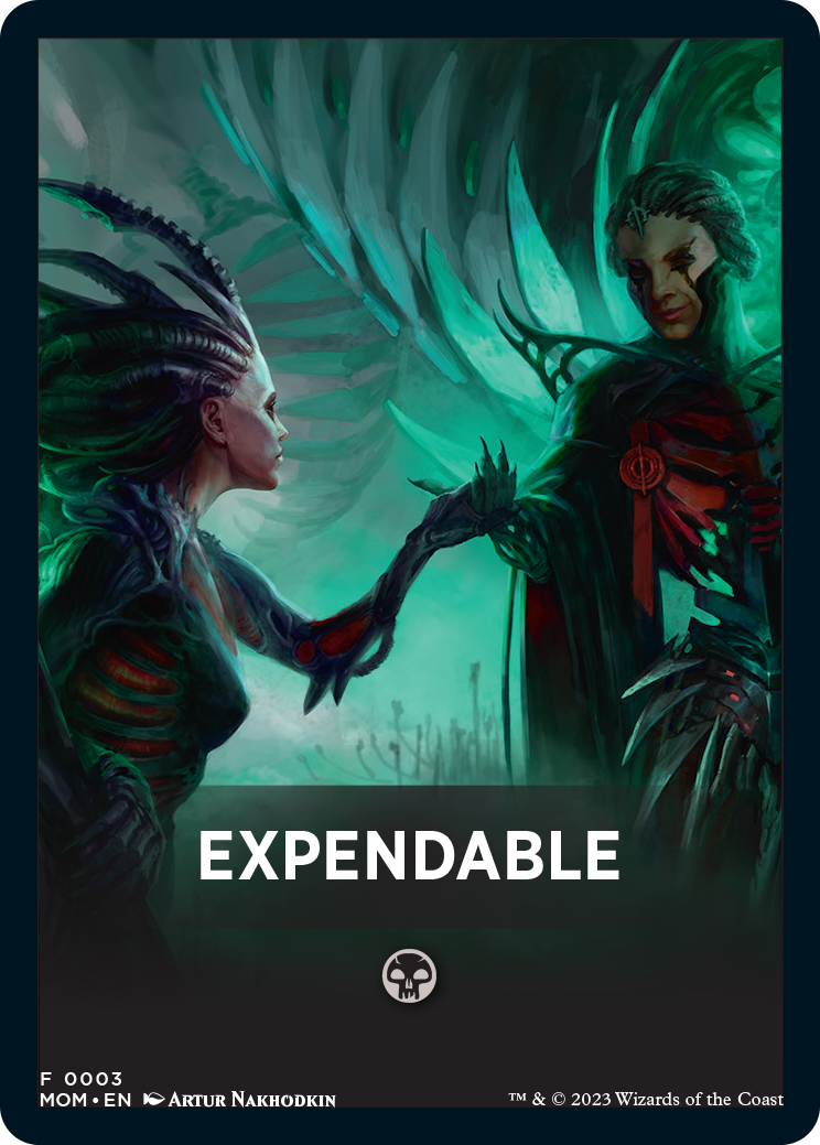 Expendable Theme Card