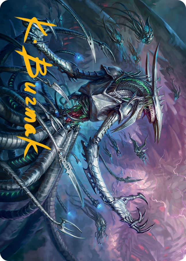 Jin-Gitaxias Art Card - Gold-Stamped Signature Jin-Gitaxias Art Card - Gold-Stamped Signature