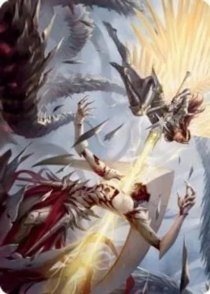 Elspeths Smite Art Card Elspeths Smite Art Card