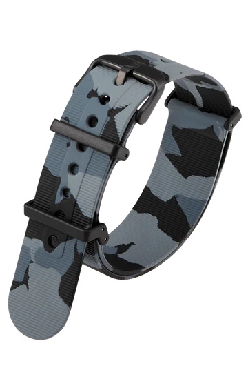 Luminox Grey Camouflage Rubber Strap 22MM