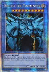 Obelisk the Tormentor - LC01-EN001 - Quarter Century Secret Rare - Limited Edition