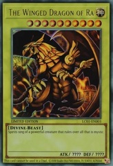 The Winged Dragon of Ra - LC01-EN003 - Ultra Rare - Limited Edition (25th Anniversary Edition)