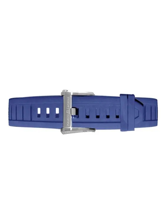 Maurice Lacroix - AIKON Blue Rubber Strap 43mm - ML640-005006