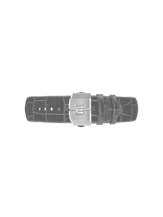 Maurice Lacroix - Aikon Grey Leather Strap 35mm - ML800-005046