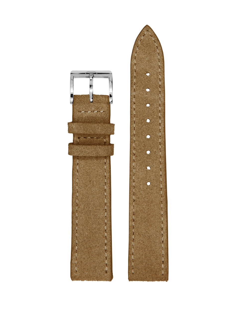 MeisterSinger - Suede Leather Strap Cognac - SV03