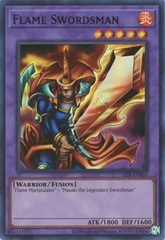 Flame Swordsman - LOB-EN003 - Super Rare - Unlimited 25th Anniversary Edition