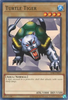 Turtle Tiger - LOB-EN023 - Common - Unlimited 25th Anniversary Edition