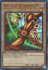 Right Leg of the Forbidden One - LOB-EN120 - Ultra Rare - Unlimited 25th Anniversary Edition