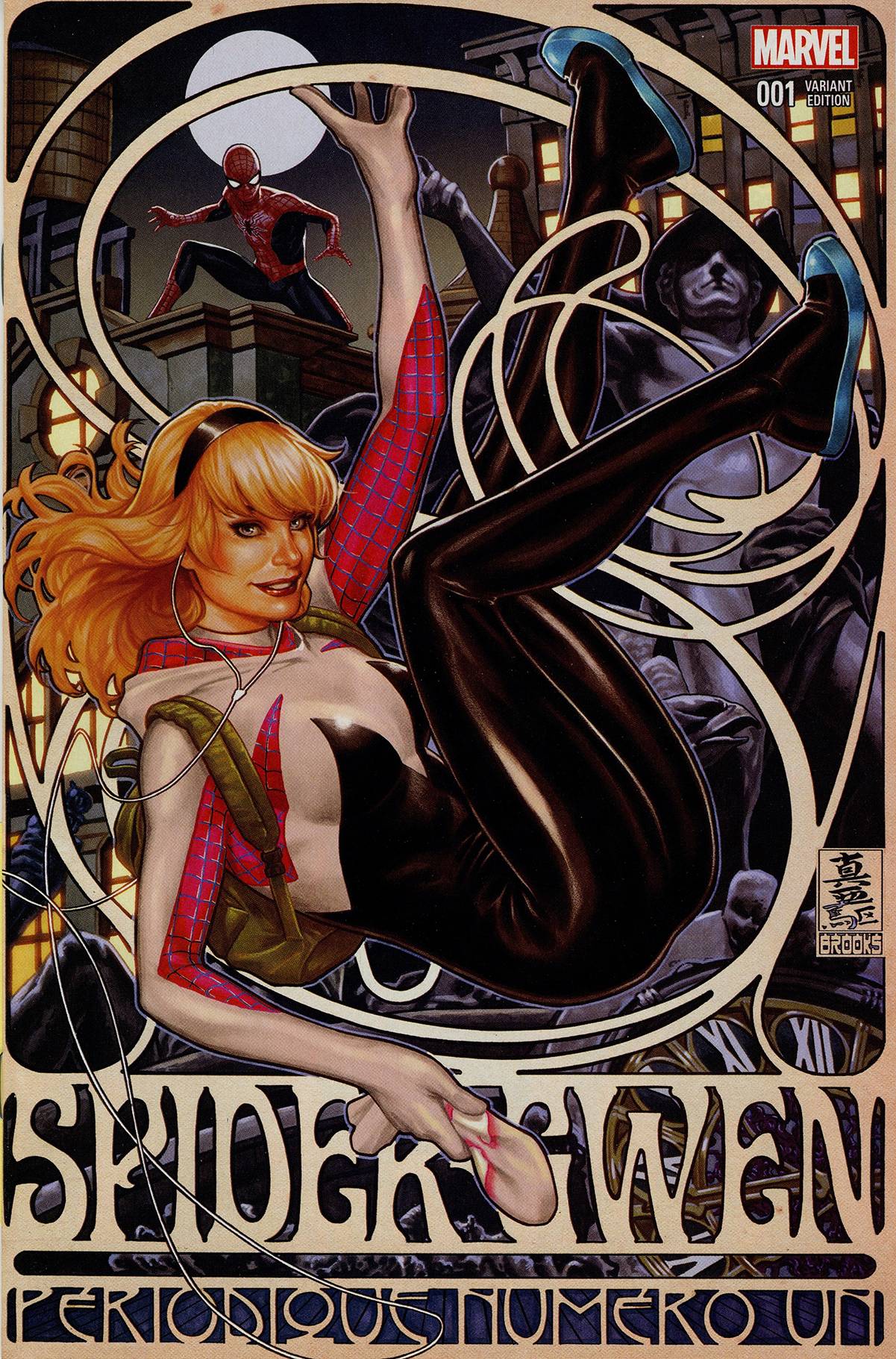 Df Spider Gwen #1 Brooks Exc (STL267128)