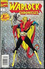 Df Warlock Chronicles #1 Starlin Sgn (STL267149)