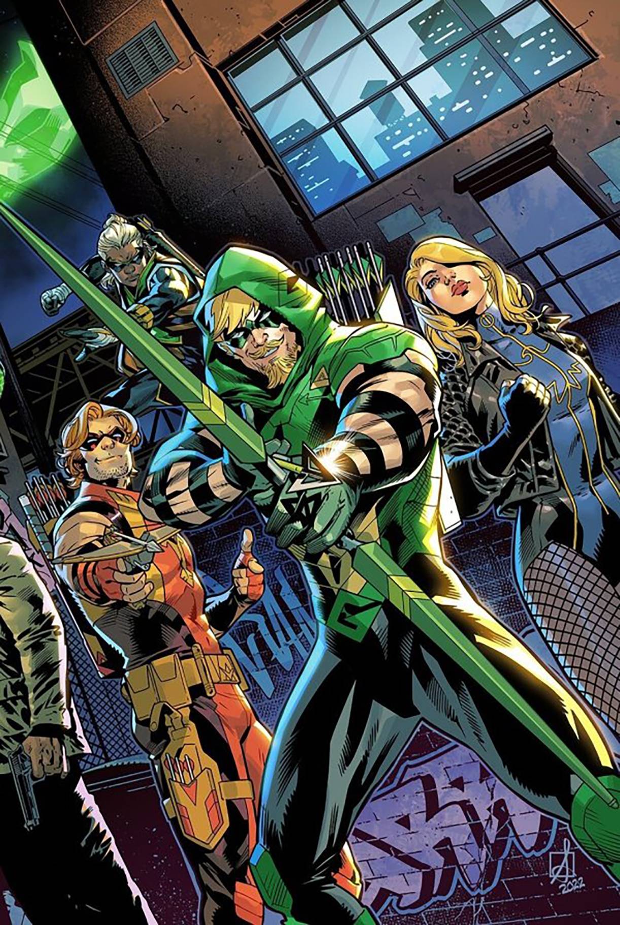 Df Green Arrow #1 Williamson Sgn (STL267178)