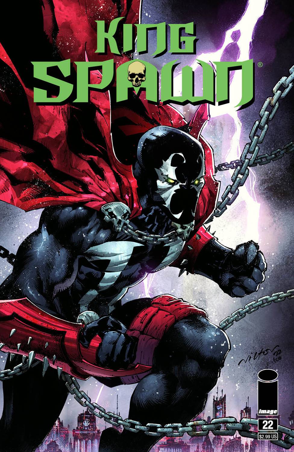 King Spawn #22 Cvr A Bogdanovic (STL266649)