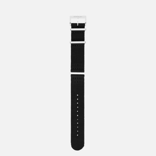 Montblanc Black Nylon Strap - MB125844