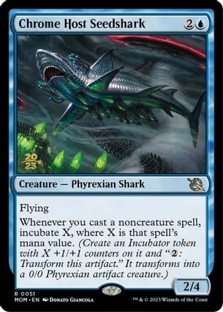 Chrome Host Seedshark - Foil - Prerelease Promo