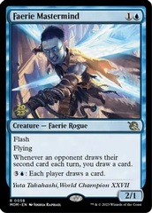 Faerie Mastermind - Foil - Prerelease Promo