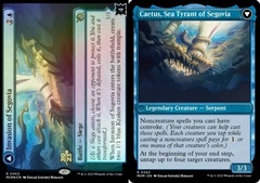 Invasion of Segovia // Caetus, Sea Tyrant of Segovia - Foil - Prerelease Promo