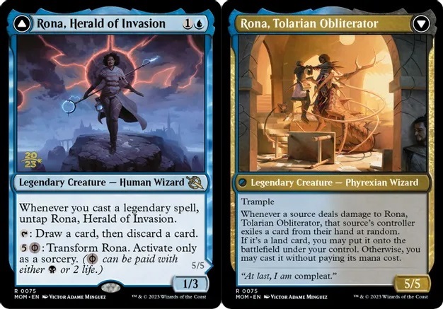 Rona, Herald of Invasion - Prerelease Foil
