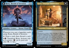 Rona, Herald of Invasion // Rona, Tolarian Obliterator - Foil - Prerelease Promo