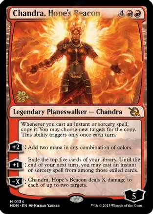 Chandra, Hopes Beacon - Foil - Prerelease Promo