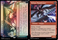 Invasion of Tarkir // Defiant Thundermaw - Foil - Prerelease Promo