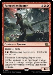 Rampaging Raptor - Foil - Prerelease Promo