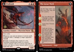 Urabrask // The Great Work - Foil - Prerelease Promo