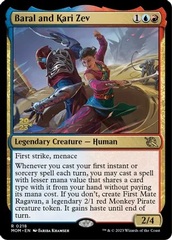 Baral and Kari Zev - Foil - Prerelease Promo