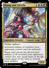 Drana and Linvala - Foil - Prerelease Promo