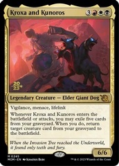 Kroxa and Kunoros - Foil - Prerelease Promo