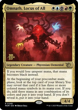 Omnath, Locus of All - Foil - Prerelease Promo