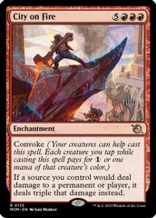 City on Fire - Foil - Promo Pack