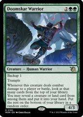 Doomskar Warrior - Foil - Promo Pack