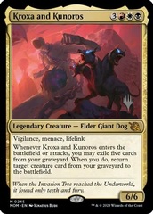 Kroxa and Kunoros - Foil - Promo Pack