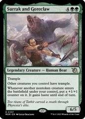 Surrak and Goreclaw - Foil - Promo Pack