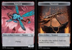 Thopter (019) // Treasure (021) Double-Sided Token - Foil