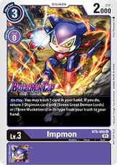 Impmon - BT6-068 - U (Beelzemon Cup Participation)