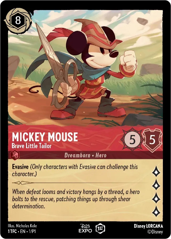 Mickey Mouse - 1/P1 - Promo