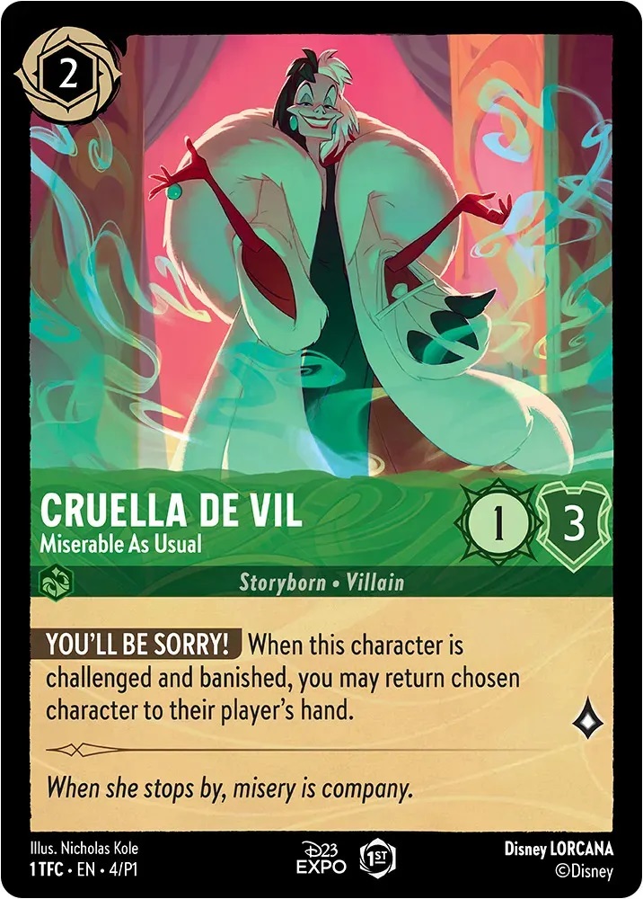 Cruella de Vil - 4/P1 - Promo