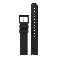 Mondaine - Black Natural Rubber Based Strap Sustainable Materials 16mm - FPM.16916.20B.K