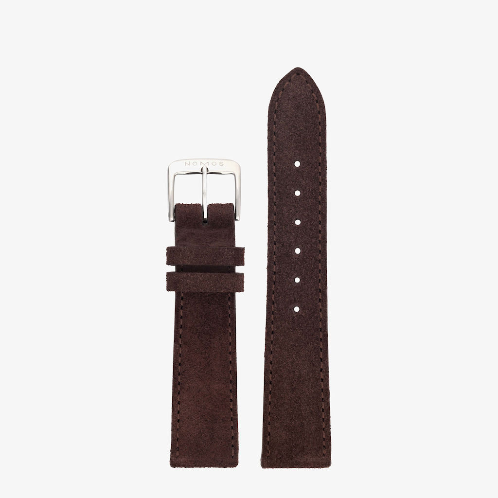 Nomos - Velour Leather Brown 19mm