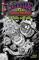Madballs Vs Garbage Pail Kids Slime Again #4 Cvr E 10 Copy Incv Simko B&W (STL268023)