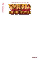 Vampirella Vs Superpowers #1 Cvr G Blank Authentix (STL267870)