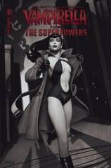 Vampirella Vs Superpowers #1 Cvr K 15 Copy Incv Puebla B&W (STL267876)
