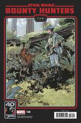 Star Wars Bounty Hunters #34 Return Of Jedi 40Th Anniv Var (STL265078)
