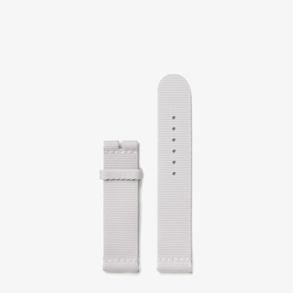 Nomos - Textile Strap Woven Light/Gray - 18mm