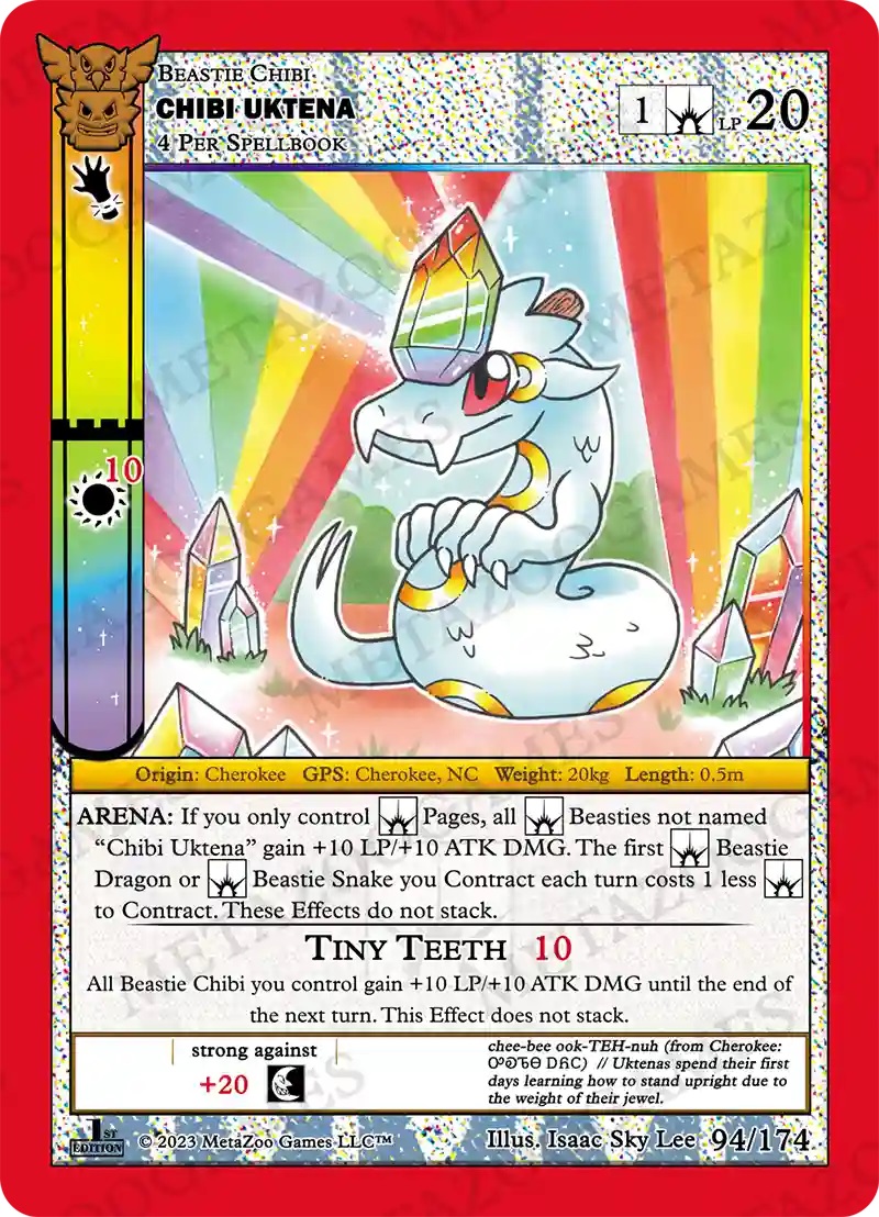 Chibi Uktena 94/174 - 1st Edition
