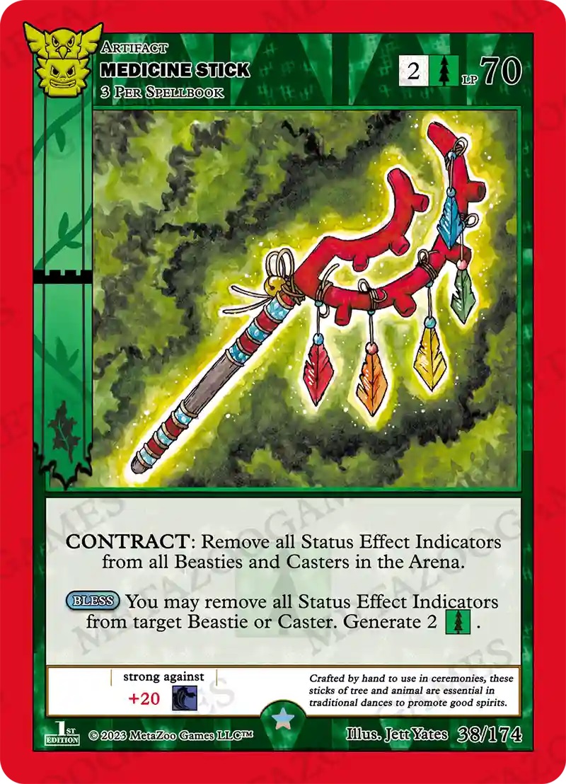 Medicine Stick 38/174 - 1st Edition