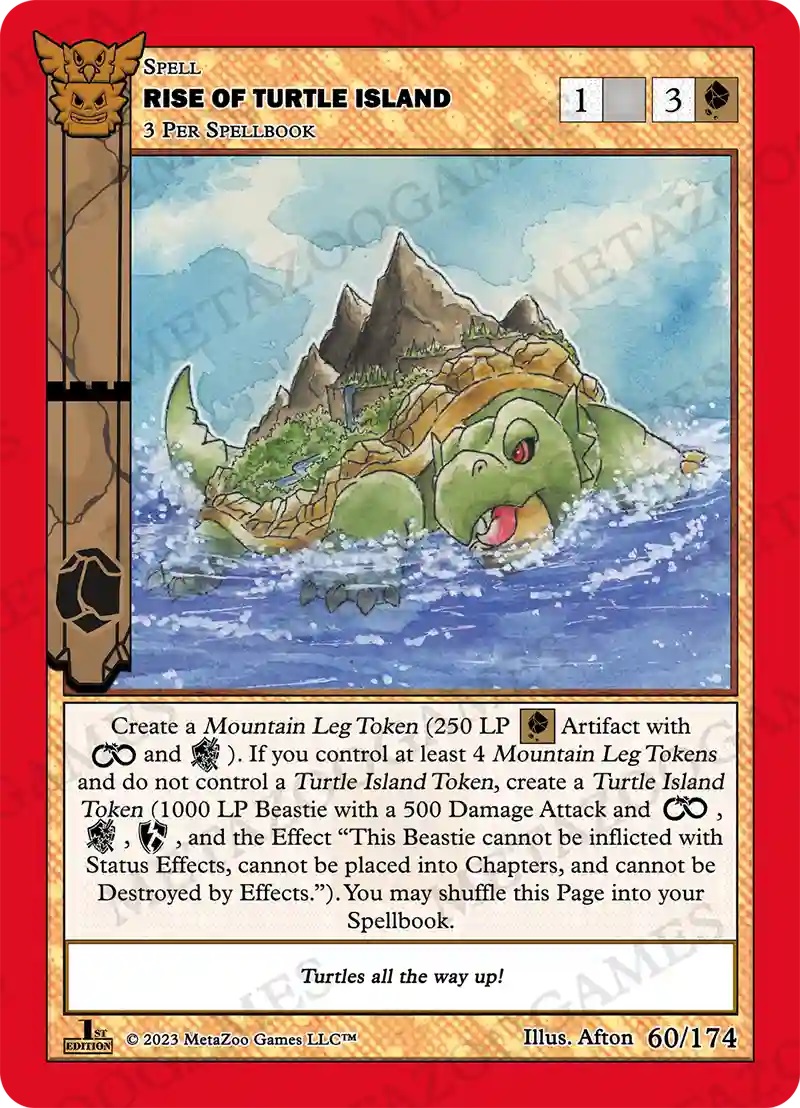 Rise of Turtle Island 60/174 - 1st Edition