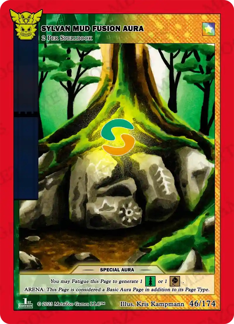 Sylvan Mud Fusion Aura 46/174 - 1st Edition