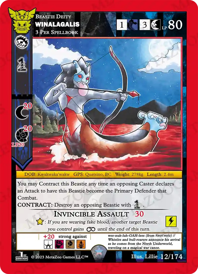 Winalagalis 12/174 - 1st Edition